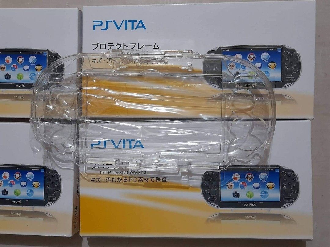 PS VITA PHAT CRYSTAL CASE. (Category: Cases & Covers) located in Quezon City. Submitted by hajjasittienor (Listing ID 1297975033, Image 1). Description: BRAND NEW. PS VITA PHAT CHARGER. 300 PS VITA HARD POUCH. 300 PS VITA SD ADAPTOR. 200 PS VITA SILICON. 220 PS VITA TEMPERD GLASS. 250 PS VITA THUM GRIP. 150 .....PWEDE COD ......PWEDE PICK UP ......PWEDE GCASH AVIDA TOWER NEW MANILA COL BONNY SERRANO AVE QUEZON CITY.