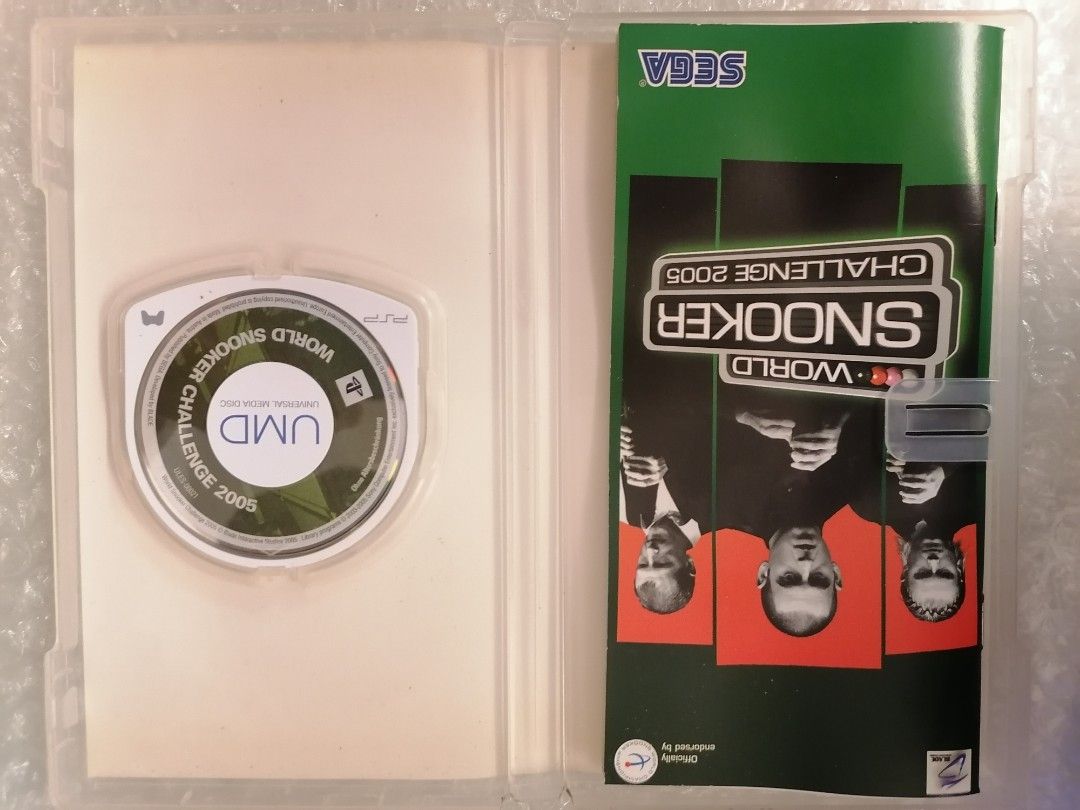 PSP World Snooker Challenge 2005 英文版, 電子遊戲, 電子遊戲, 其他