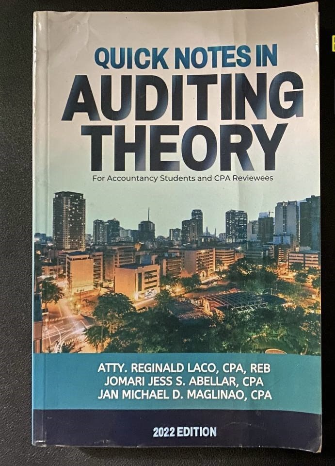 Quick Notes in Auditing Theory, Hobbies & Toys, Books & Magazines ...