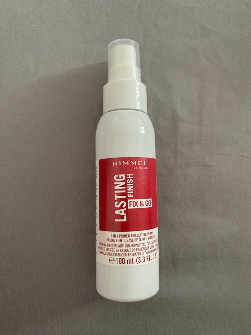 Rimmel 2 in 1 primer and setting spray, Beauty & Personal Care, Face