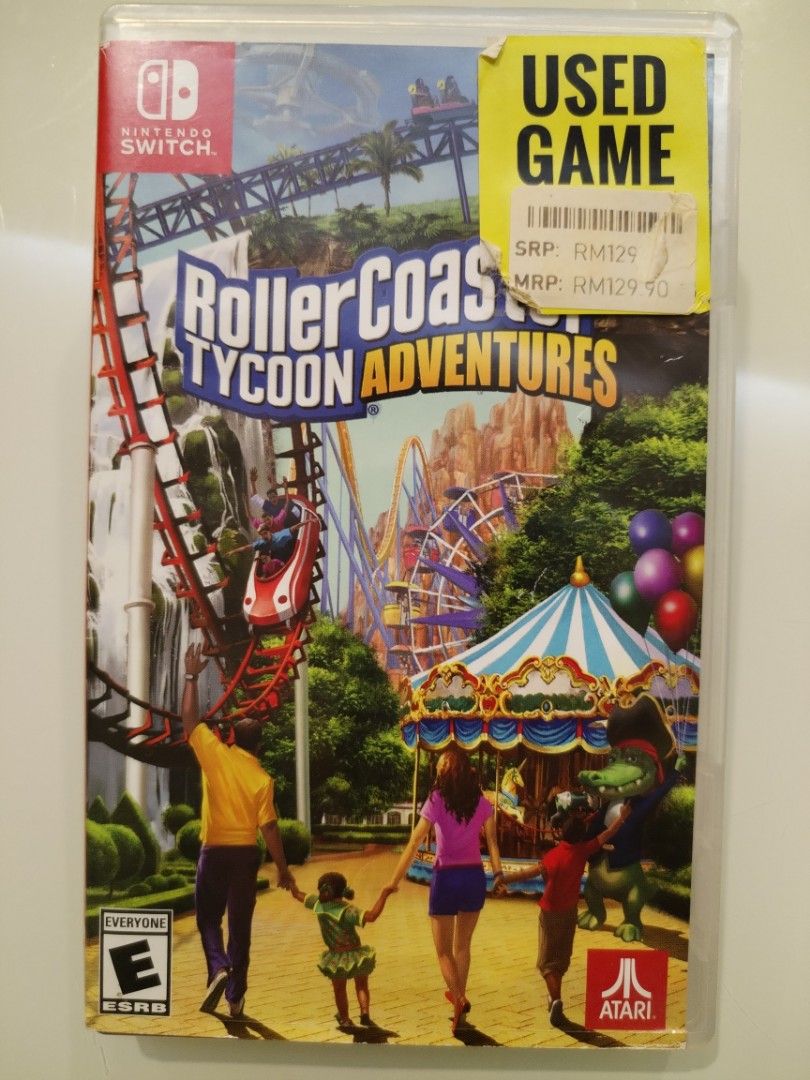Roller Coaster Tycoon Adventures Hobbies Toys Toys Games on Carousell