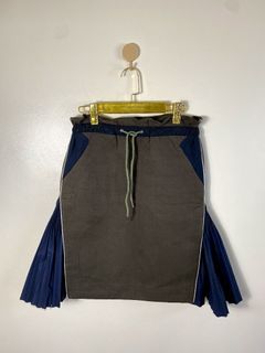 Sacai Pleated Docking Skirt