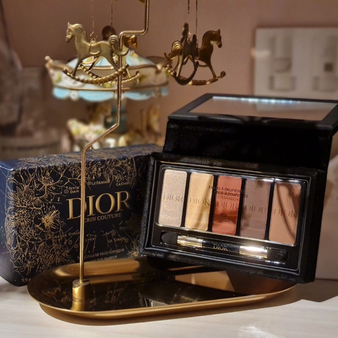 Dior holiday couture collection colour design eye palette best sale