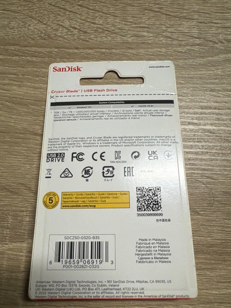 SanDisk Cruze Blade63163831835650111