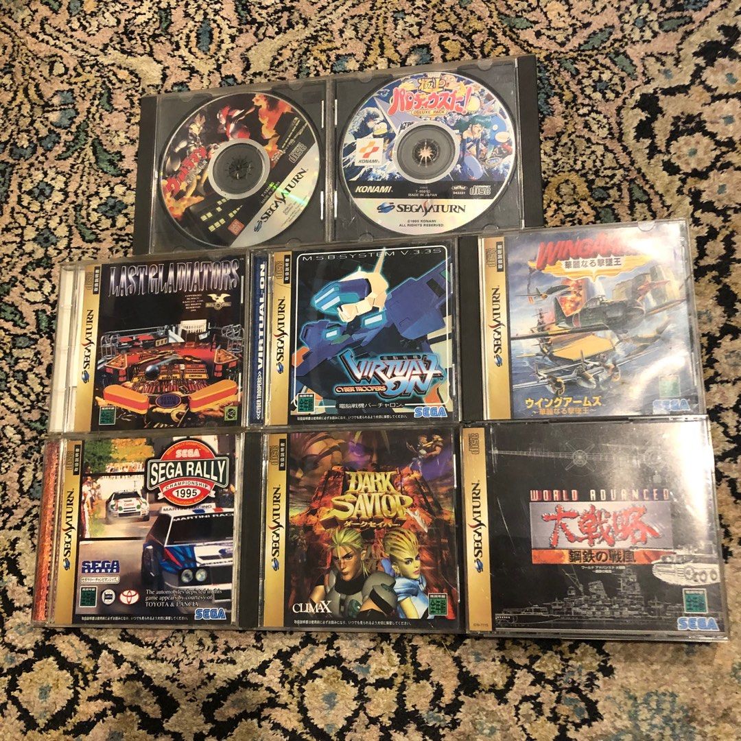 Sega Saturn JAPANESE JPN Game Lot, Video Gaming, Video Games, Others on ...