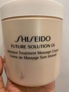 Shiseido future solution massage cream