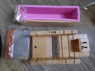 Silicone Soap Mold box and Adjustable Cutter