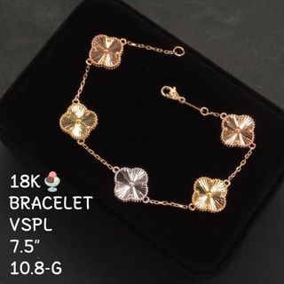 Tricolor VCA Bracelet & Necklace