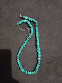 turquoise necklace, 17 to 19 inches. Authentic