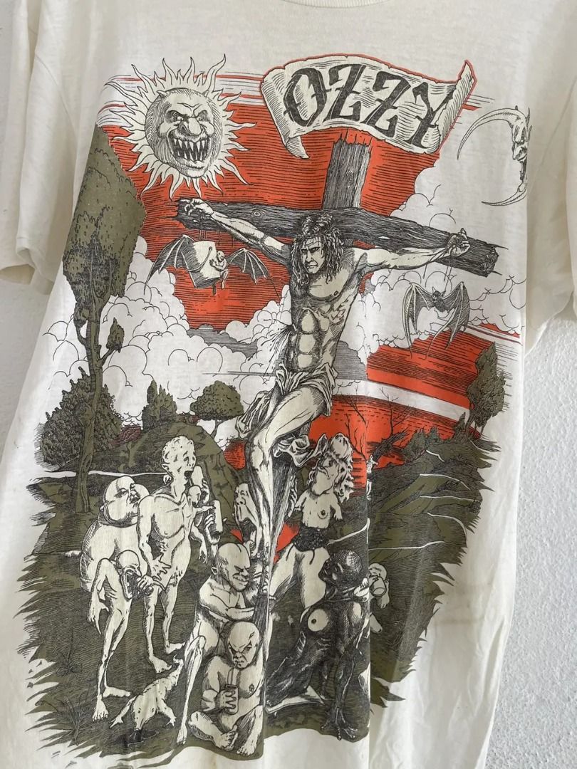 ozzy osbourne jesus shirt