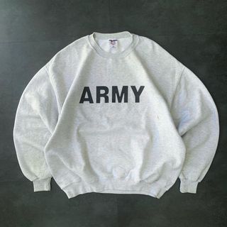 Vintage 90s Army Grey Sweatshirt