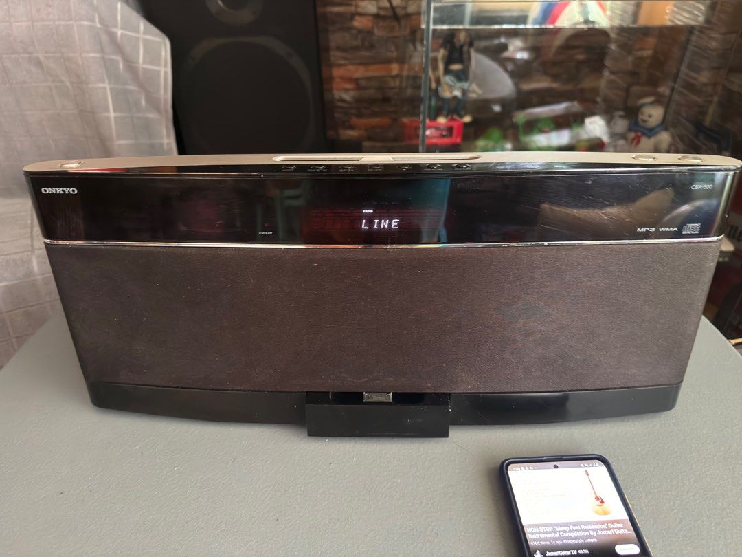 Vintage Onkyo CBX 500 CD Audio Player ✅”AS IS” Condition (Category: Portable Music Players) located in Pasig City. Submitted by JMToysandCollectibles (Listing ID 1298012996, Image 1). Description: Vintage Onkyo CBX 500 CD Audio Player ✅”AS IS” Condition ✅PHP3,000 ✅High Quality Sounds ✅It’s Better for Bluetooth with Bluetooth Reciever Included ✅CD Working pero minsan nagloloko needs cleaning ✅Ipod Duck Untested wala kaming Ipod na pang test ✅Radio