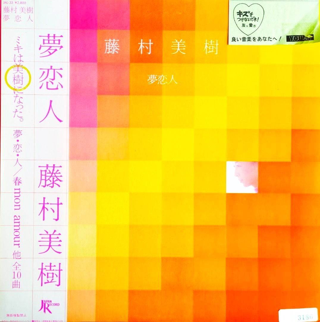VINYL / 藤村美樹 細野晴臣 / 1ST PRESS, JAPAN (1983) / COLLECTOR'S