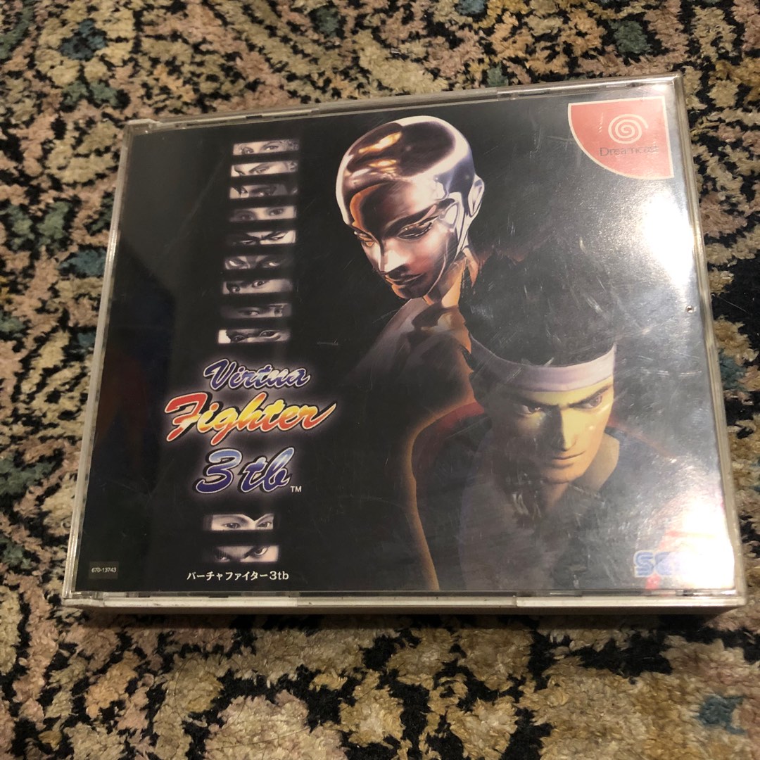 Jeu DREAMCAST Virtua Fighter 3TB - Version Japonaise Complète - Très Bon état - Pour Collectionneurs
