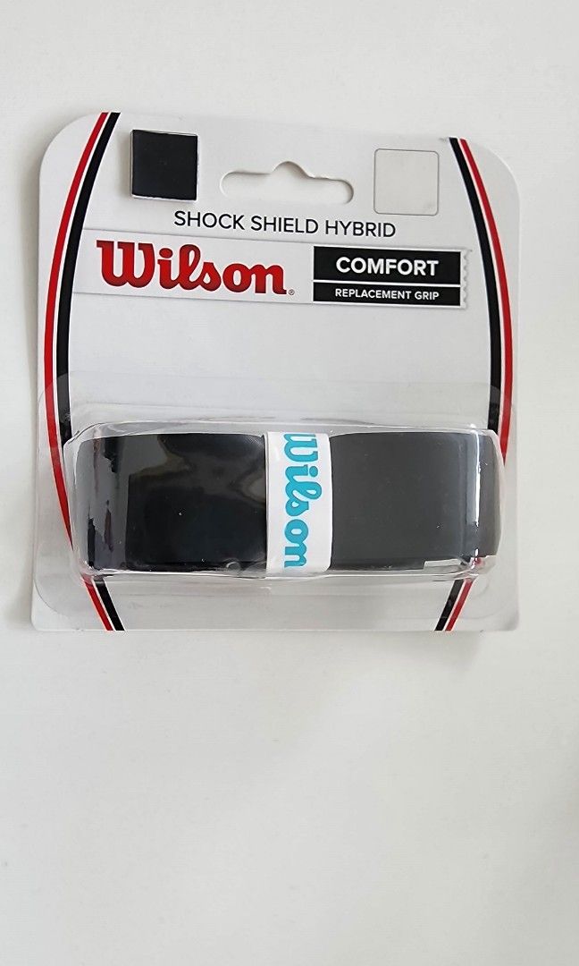 Grip de padel Wilson Shock Shield Hybrid Noir - Padel Par 4