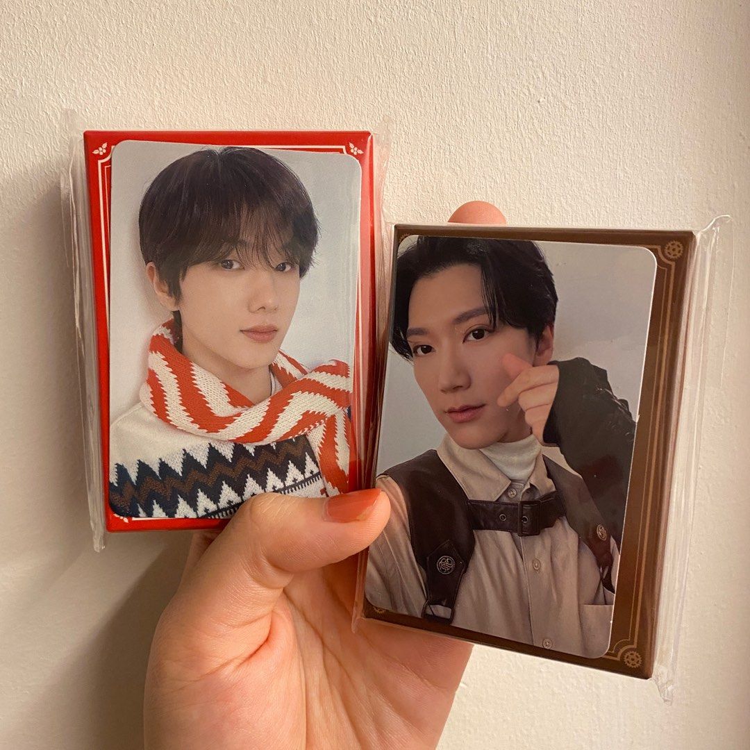 WTS nct zone coupon card pc (christmas jisung, steampunk ten