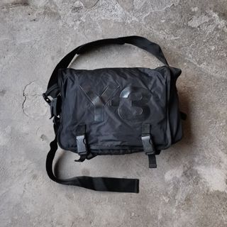 Y3 Adidas x Yohji Yamamoto Nylon Messenger Bag