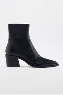 Zara Pointed Toe Ankle Boots