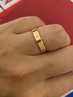 18k Authentic Cartier Love Ring