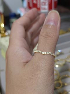 18k Saudi Gold Ring S7.5