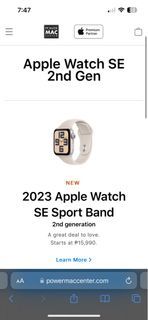2023 Apple Watch SE