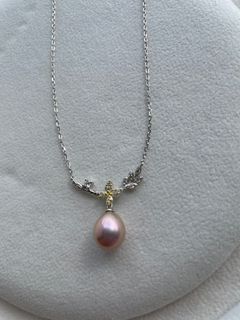 天然珍珠頸鏈64230510346627110