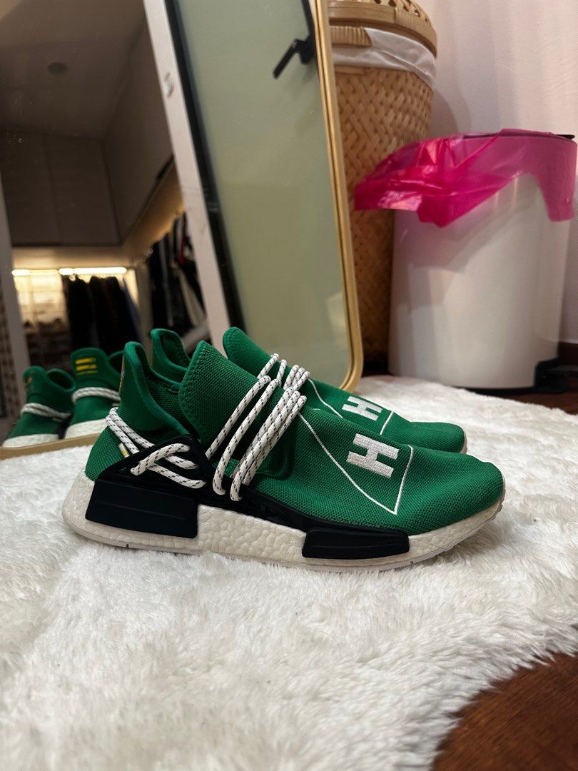 Adidas nmd r1 pharrell hu green top