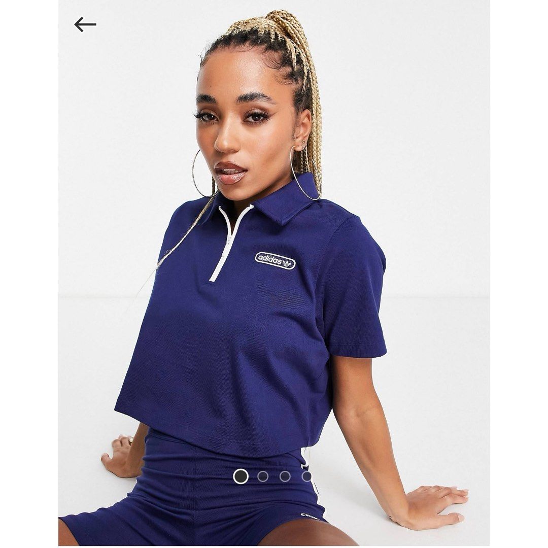 Adidas navy polo shirts hot sale
