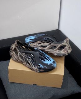 全新正貨/adidas originals yeezy foam runner ”mx cinder“ 涼鞋 黑炫彩629500127845141121