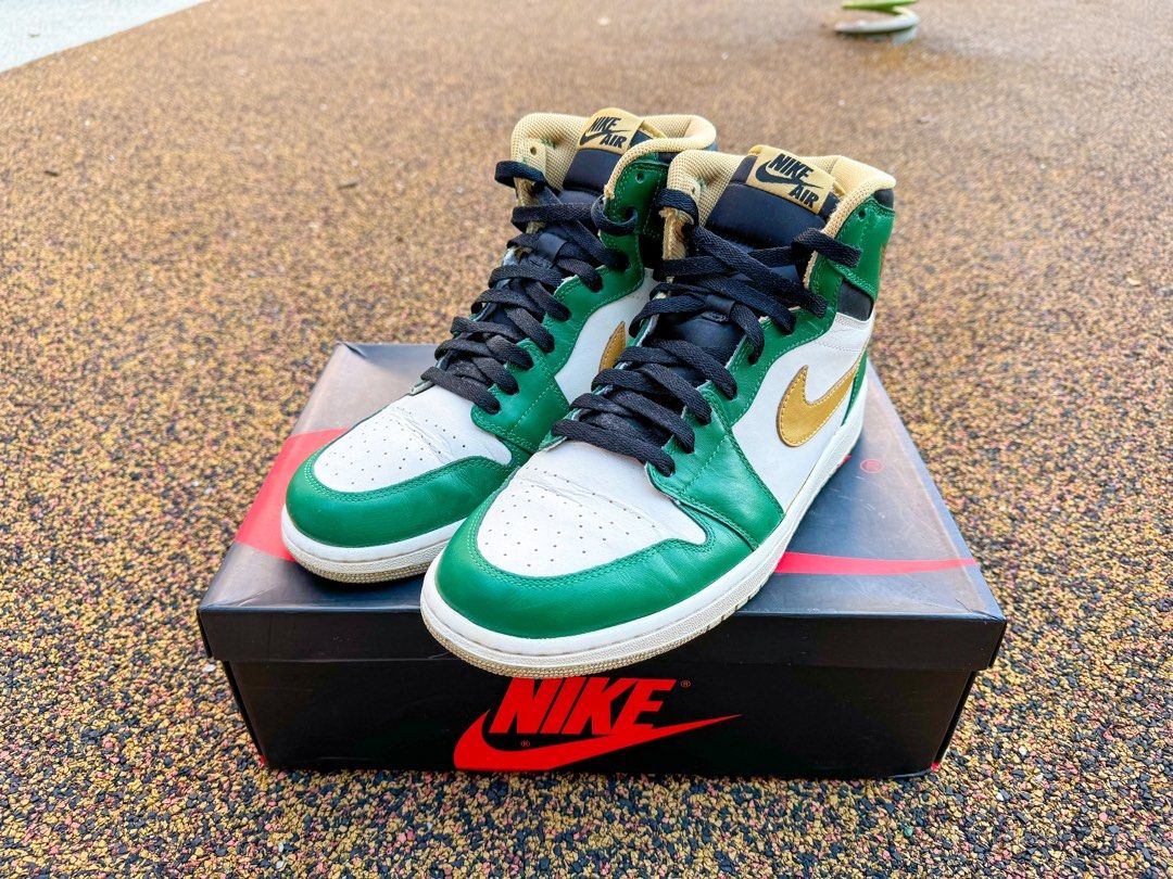 Boston celtics air jordan 1 outlet