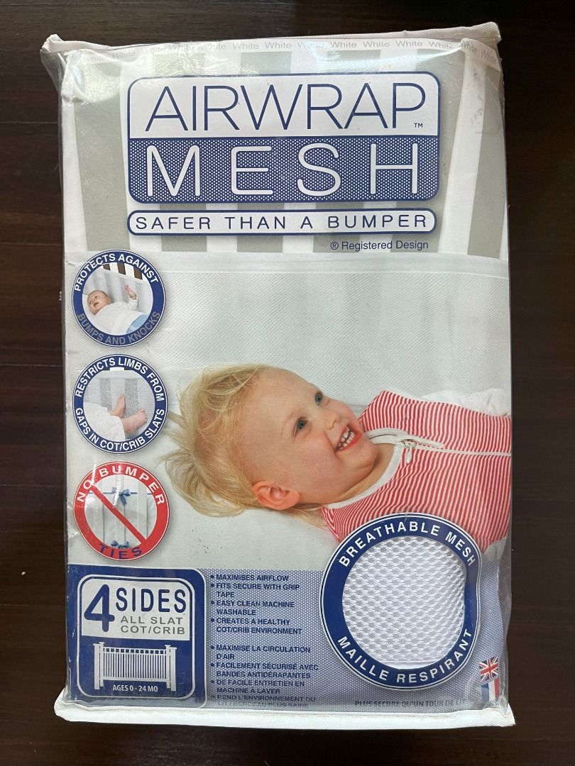 AIRWRAP MESH New unopened Babies Kids Baby Nursery Kids Furniture Cots Cribs on Carousell