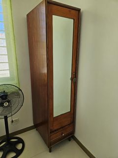 Antique Narra Cabinet with Full Body Mirror
