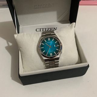 Authentic Citizen Tsuyosa Gradient Blue Sapphire Watch