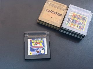 Authentic Gameboy Color Cartridge - Pokemon, Tetris, Mario