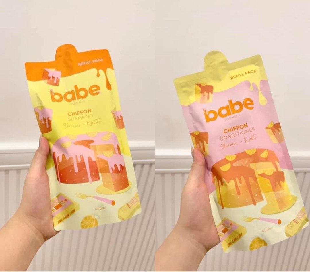 Babe Chiffon Refill Pack Shamooo Conditioner Babe Formula (Category: Bath) located in Manila. Submitted by chelshoptiqueph (Listing ID 1298251449, Image 3). Description: Available Babe Formula Chiffon in Bottle and Refill Pack Per Bottle-298 Per Refill-385.