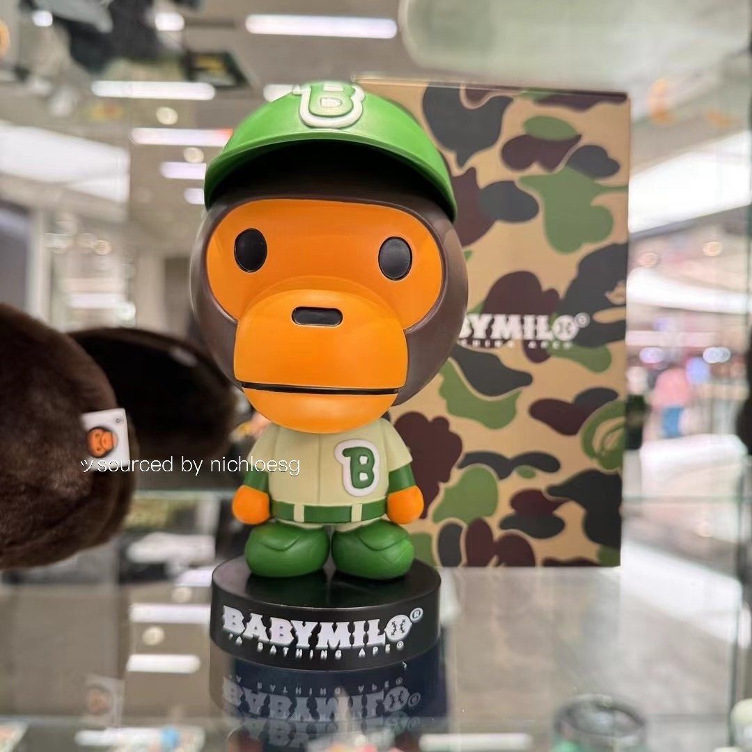 BASEBALL BABY MILO BOBBLEHEAD – us.bape.com
