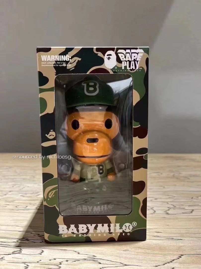 BASEBALL BABY MILO BOBBLEHEAD – us.bape.com