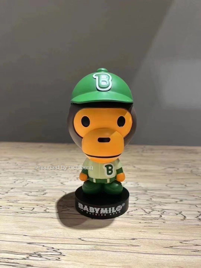 BAPE BASEBALL BABY MILO BOBBLEHEAD, Hobbies & Toys, Toys