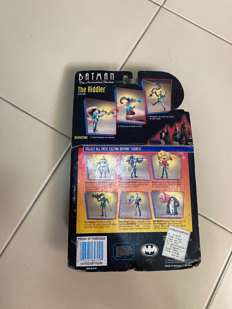 Batman Animated Series Riddler, Hobbies & Toys, Toys & Games on Carousell