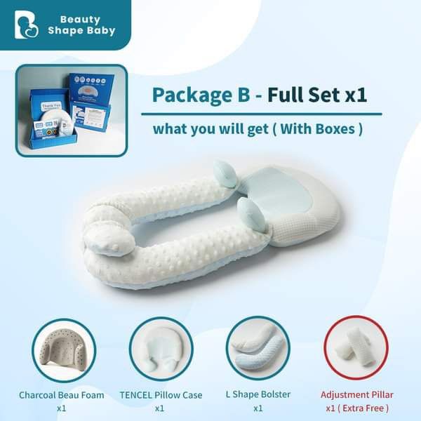 Beauty baby shape head shape correction pillow, Babies & Kids, Baby