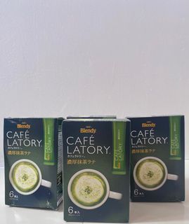 Blendy Cafe Latory Coffee Matcha Flavor (Exp: Feb 2025) (Made in Japan)