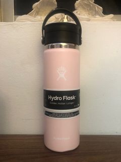 BRAND NEW Hydroflask Baby Pink 20 oz Wide Mouth with Sip Lid