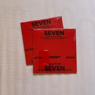 BTS Jung Kook : Seven CD Single [SEALED]