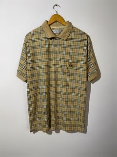 Burberry Plaid Poloshirt