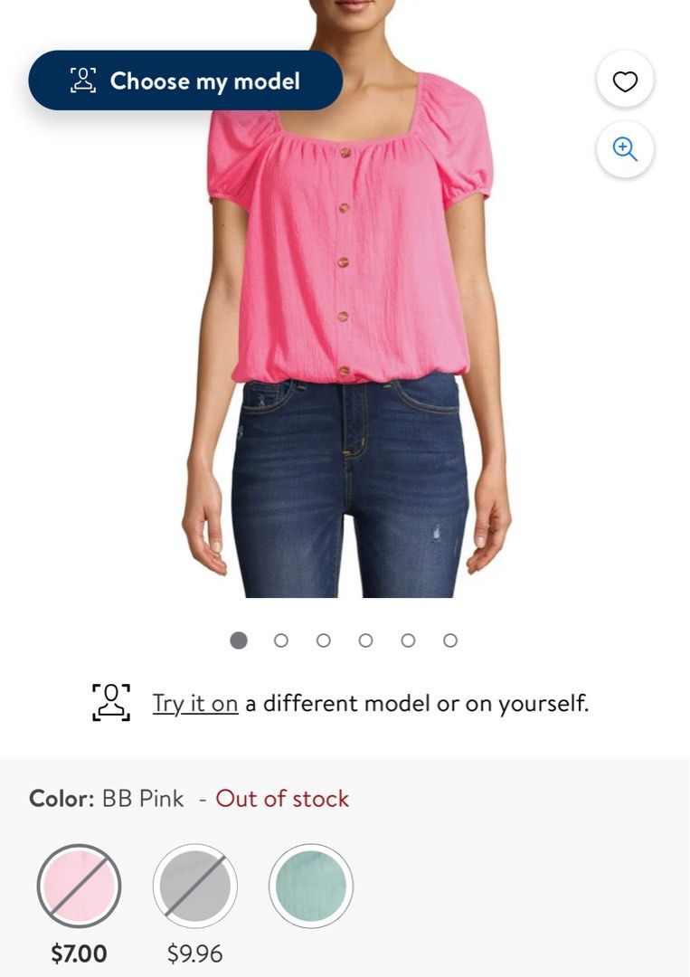 CAP SLEEVE PEASANT BLOUSE Women s Fashion Tops Blouses on Carousell