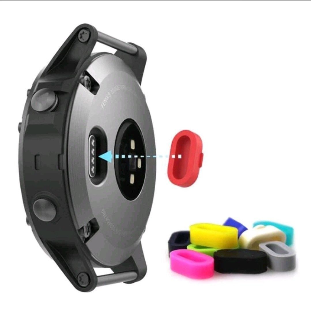 Charger Protective Plug Cover Cap Protector Case for Garmin Fenix 5 5S 5X Plus 6 6S 6X Pro Venu Vivoactive 4S 4 3 945 935 245 45 Men s Fashion Watches Accessories Accessory holder box organizers on Ca...