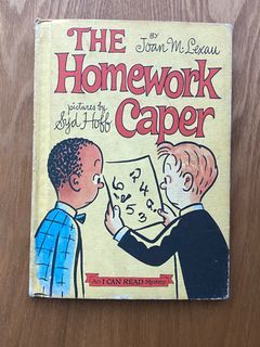 childrens book vintage the homework caper