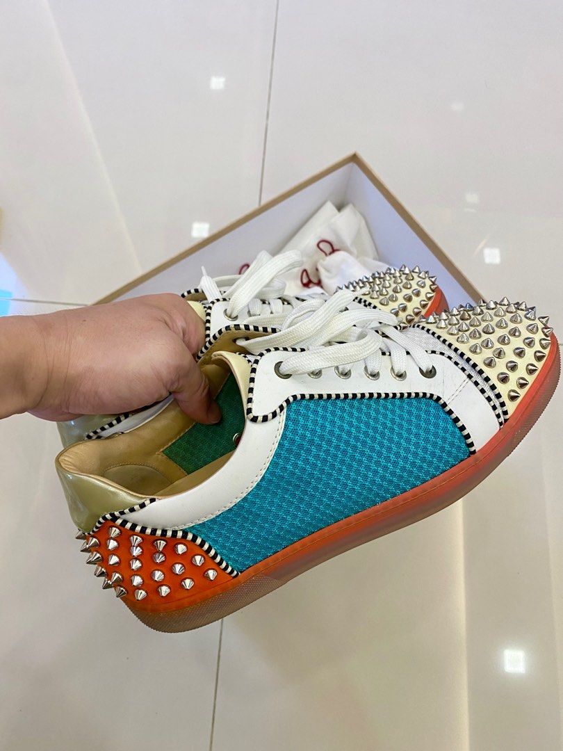 Christian Louboutin sneaker Men s Fashion Footwear Sneakers on Carousell