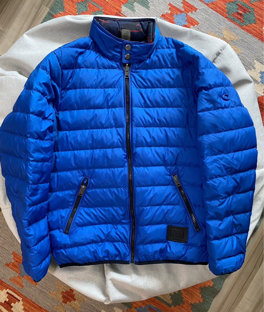 Coach reversible down jacket with hood new arrivals