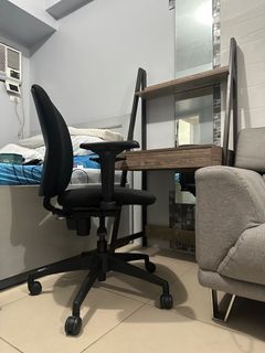 Computer Table with Ergonomic Office Chair (Package)